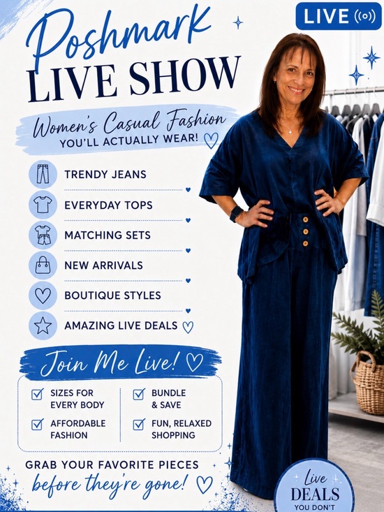 Meet the Posher Other - LIKE THIS LISTING TO KNOW WHEN I AM GOING LIVE!